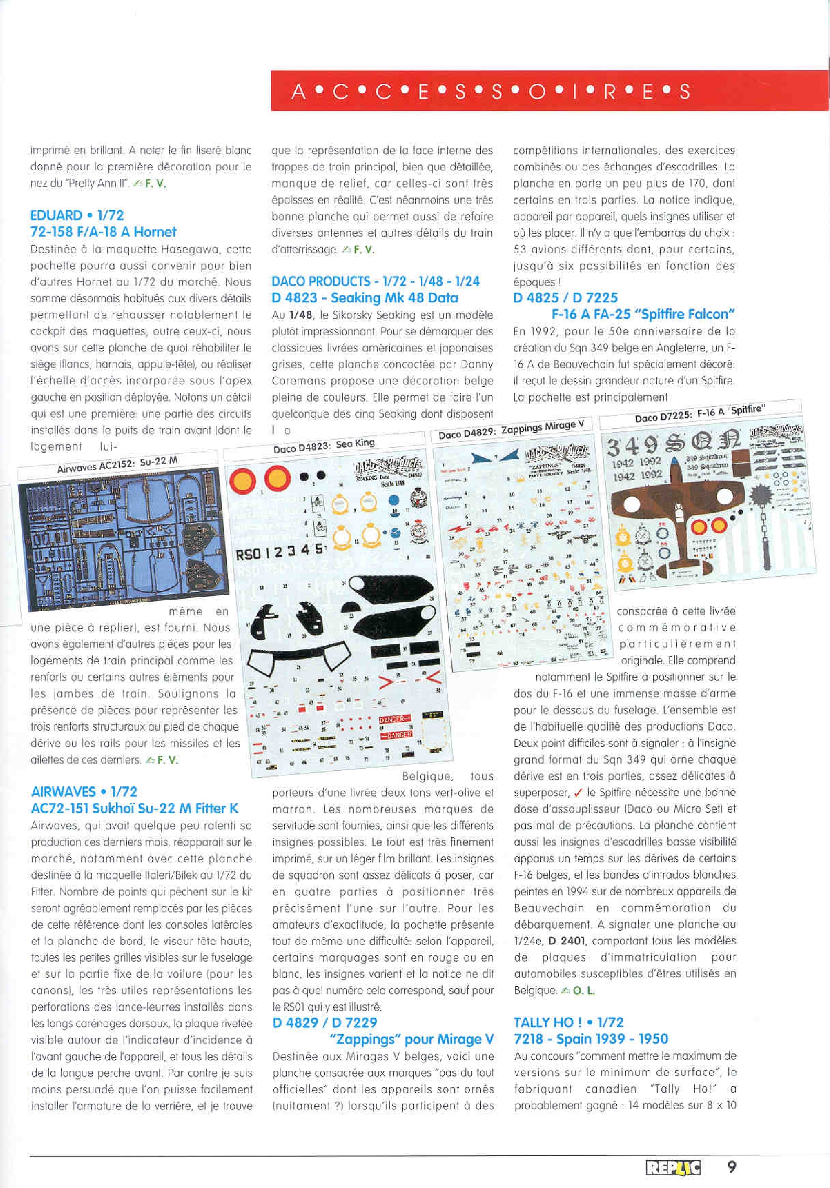 Replic 047 - Gotha Go-242, Macchi MC-202, P-51D Mustang